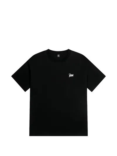 Patta Logo-print Championship T-shirt In Black
