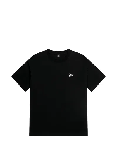 Patta Logo-print T-shirt In Black