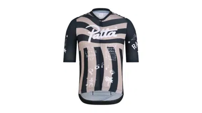 Pre-owned Patta Men's  X Rapha Pro Team Training Jersey In Black/stone