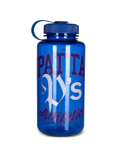 Patta Nalgene Logo-lettering Water Bottle In Blue
