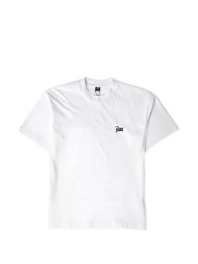 Patta Protect Yourself Logo-print Cotton T-shirt In White
