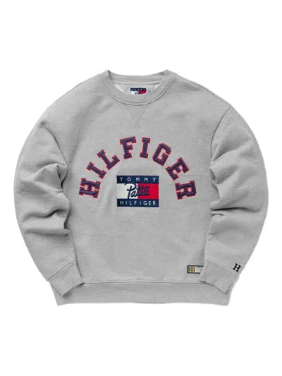 Patta X Tommy Hilfiger Cotton Sweatshirt In Gray