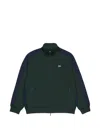 Patta Zip-up High-collar Sweatshirt In Pattern