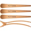 Pattern Beauty Set Of 4 Sectioning Clips In No Color