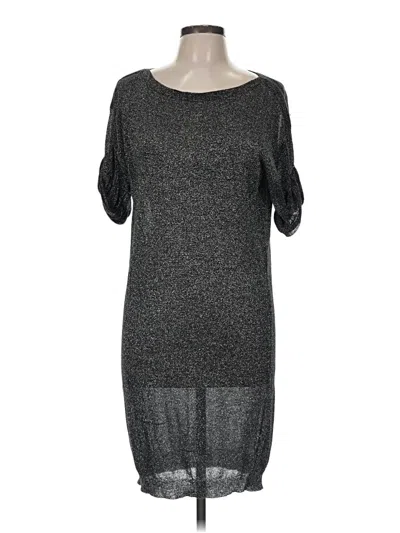 Pre-owned Patterson J. Kincaid Casual Dress In Gray