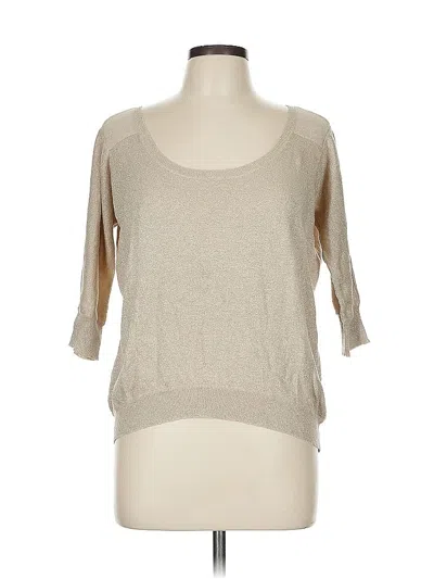 Pre-owned Patterson J. Kincaid Pullover Sweater In Brown