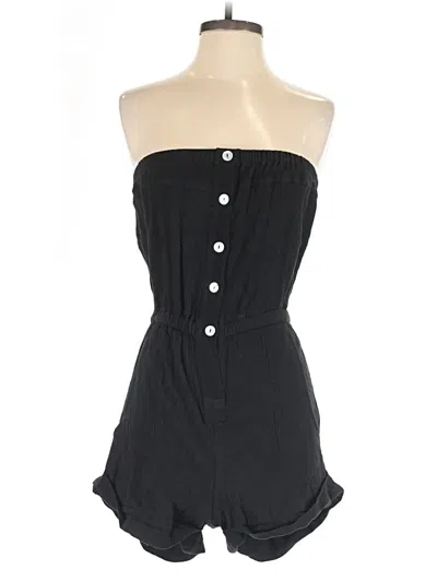 Pre-owned Patterson J. Kincaid Romper In Black