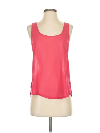 Pre-owned Patterson J. Kincaid Sleeveless Blouse In Pink