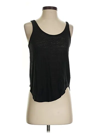 Pre-owned Patterson J. Kincaid Tank Top Black Strapless Neckline Tops