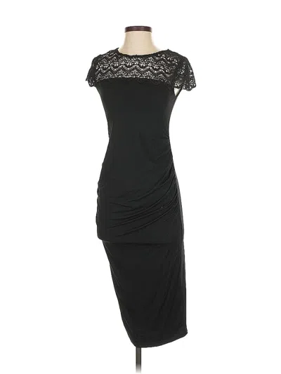 Pre-owned Patty Boutik Cocktail Dress In Black