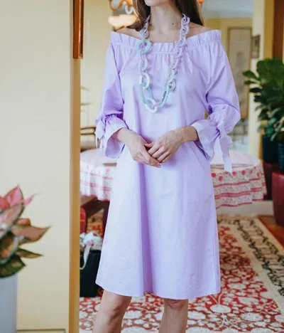Patty Kim Amore Dress In Lilac In Blue