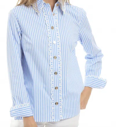 Patty Kim Chloe Top In Blue
