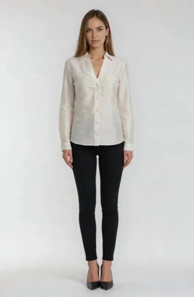 Patty Kim Forever Shirt In White