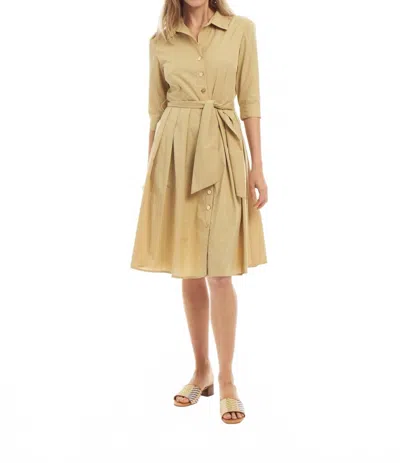 Patty Kim Kelley Dress In Tan In Brown