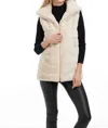 Patty Kim Lauren Vest In Toast In Multi