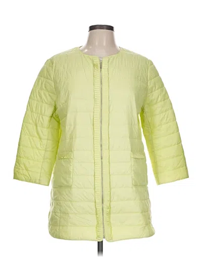 Pre-owned Patty Kim Newyork Raincoat In Green