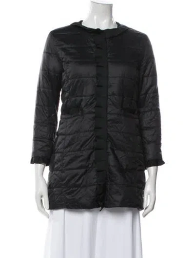Pre-owned Patty Kim Nylon Evening Jacket In Gray