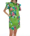 PATTY KIM ST. MARTIN DRESS IN CALYPSO ROSE