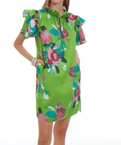 Patty Kim St. Martin Dress In Calypso Rose In Orange