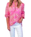 Patty Kim The Elsa Top In Pink In Pink