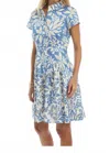 Patty Kim Women's Colette Dress In Indigo In Multi