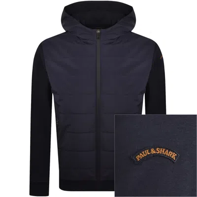 Paul &amp; Shark Paul And Shark Active Fleece Sweatshirt Navy In Blue