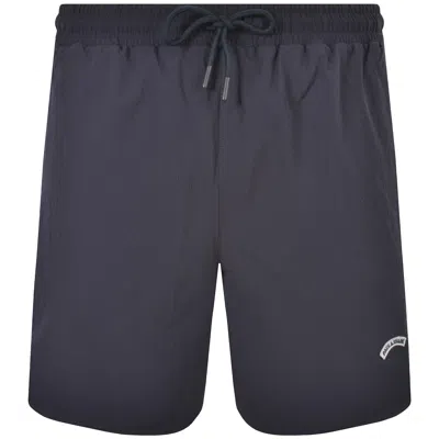 Paul &amp; Shark Paul And Shark Badge Swim Shorts Navy
