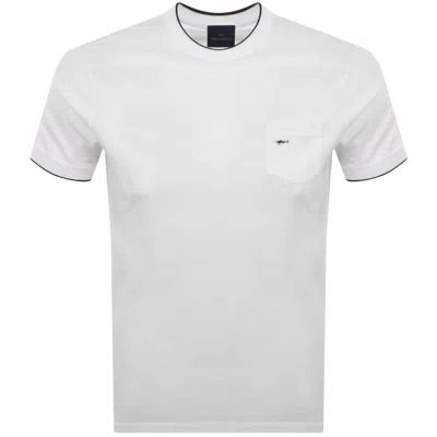 Paul &amp; Shark Paul And Shark Chest Pocket T Shirt White
