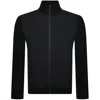 Paul &amp; Shark Paul And Shark Full Zip Hybrid Sweatshirt Black In Black