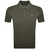 Paul &amp; Shark Paul And Shark Logo Polo T Shirt Green