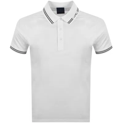 Paul &amp; Shark Paul And Shark Logo Polo T Shirt White
