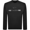 Paul &amp; Shark Paul And Shark Logo Sweatshirt Black In Black