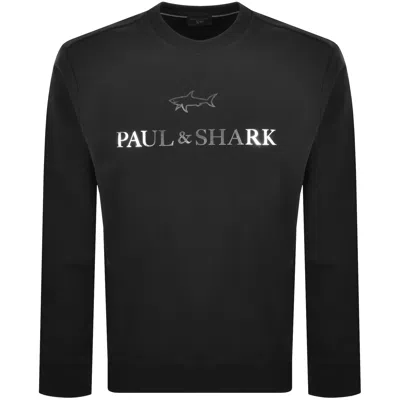 Paul &amp; Shark Paul And Shark Logo Sweatshirt Black