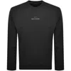 Paul &amp; Shark Paul And Shark Logo Sweatshirt Black In Black