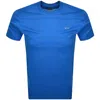 Paul &amp; Shark Paul And Shark Logo T Shirt Blue In Blue