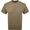 Paul &amp; Shark Paul And Shark Logo T Shirt Brown In Brown