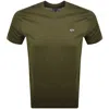 Paul &amp; Shark Paul And Shark Logo T Shirt Olive Green In Green