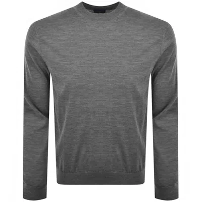 Paul &amp; Shark Paul And Shark Merino Knit Jumper Grey In Gray