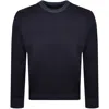 Paul &amp; Shark Paul And Shark Moon Badge Knit Jumper Navy