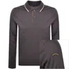 Paul &amp; Shark Paul And Shark Polo T Shirt Charcoal Grey In Gray