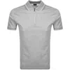 Paul &amp; Shark Paul And Shark Printed Logo Polo Grey In Grey