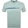 Paul &amp; Shark Paul And Shark Printed Logo T Shirt Green