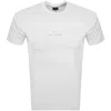 Paul &amp; Shark Paul And Shark Printed Logo T Shirt White In White