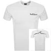 Paul &amp; Shark Paul And Shark Printed Logo T Shirt White In White