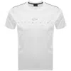 Paul &amp; Shark Paul And Shark Printed Logo T Shirt White In White