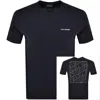 Paul &amp; Shark Paul And Shark Short Sleeve Logo T Shirt Navy In Navy