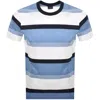 Paul &amp; Shark Paul And Shark Short Sleeve Stripe T Shirt Blue