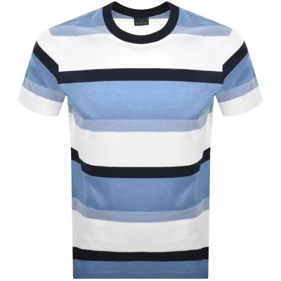 Paul &amp; Shark Paul And Shark Short Sleeve Stripe T Shirt Blue