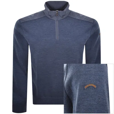Paul &amp; Shark Paul And Shark Typhoon Knit Jumper Blue