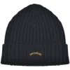 Paul &amp; Shark Paul And Shark Wool Beanie Hat Navy In Blue
